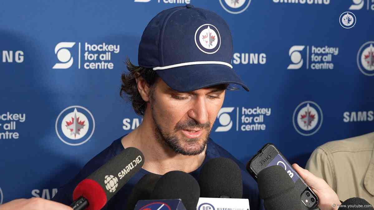 First 2026-27 media availability with Mark Scheifele