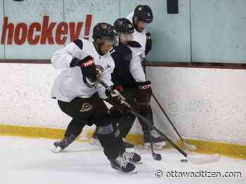 'Just a good, friendly, competitive battle': Physicality ramps up at Ottawa Senators training camp