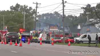 Authorities respond to structure fire on Broadway in Alden