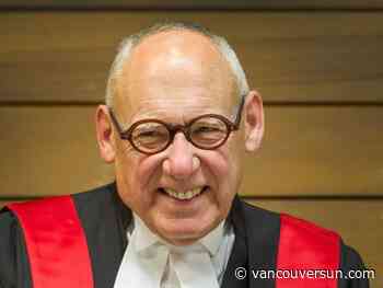 Obituary: Thomas Gove, pioneering B.C. judge left indelible mark on justice system