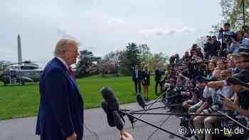 Verstoß gegen die US-Verfassung : Reporter im Weißen Haus kämpfen gegen Trumps Hausverbot