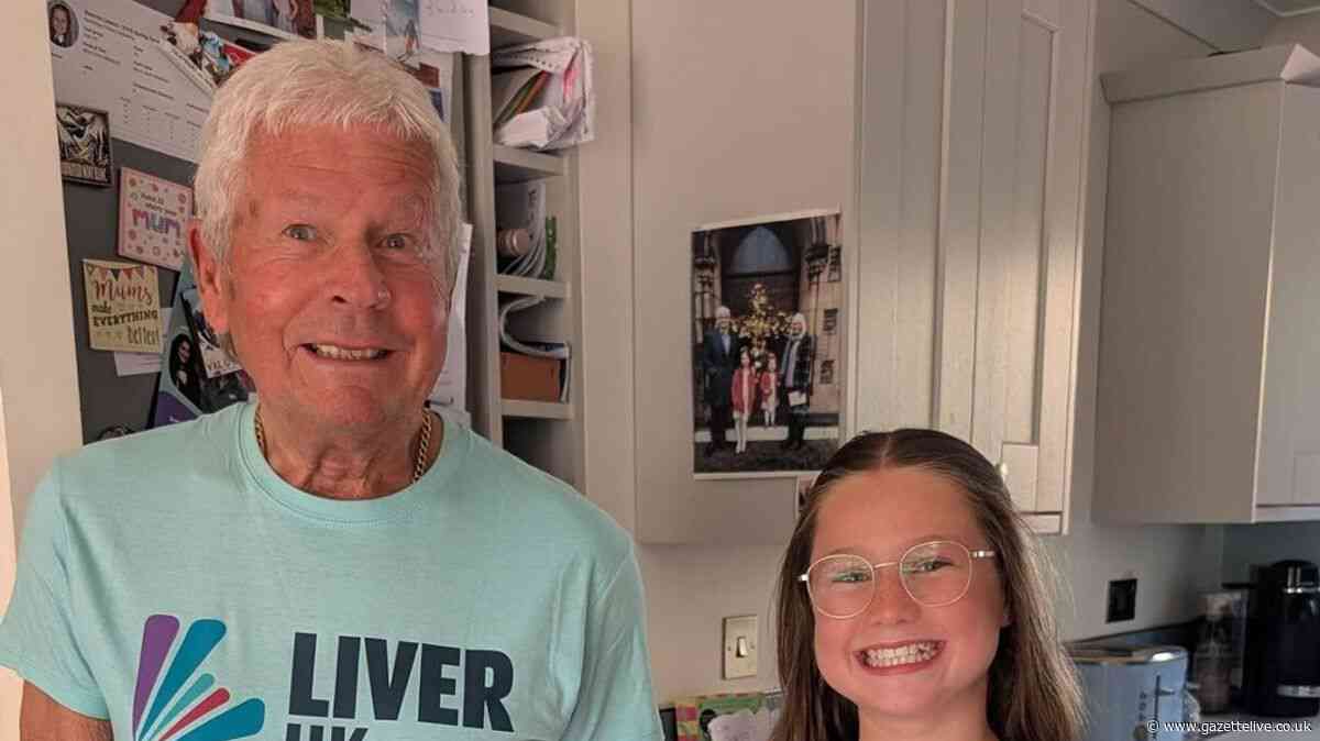 Schoolgirl to complete triathalon after grandad's 'pain in side' turns out to be terminal liver cancer
