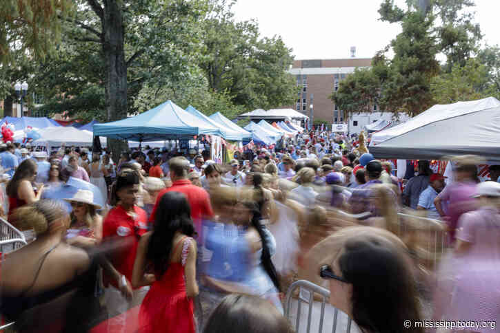 The Grove, the crowds, the rivalry: Football fans party together, and taunt each other, on LSU-Ole Miss game day