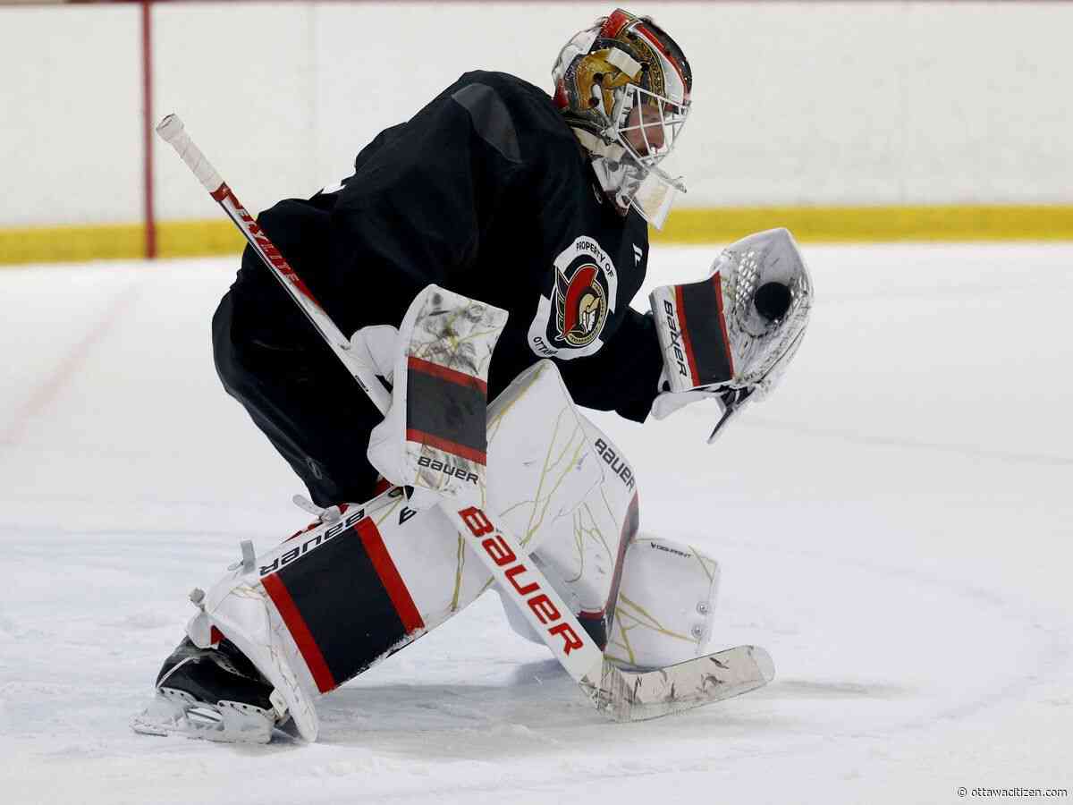 Linus Ullmark refreshed, confident as Ottawa Senators enter new season