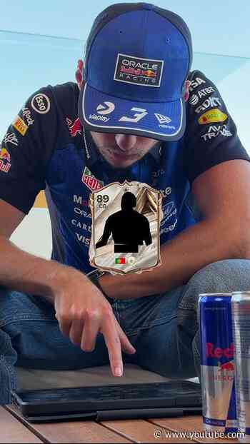 Just when you thought Max Verstappen was done naming EA FC Icons 😏