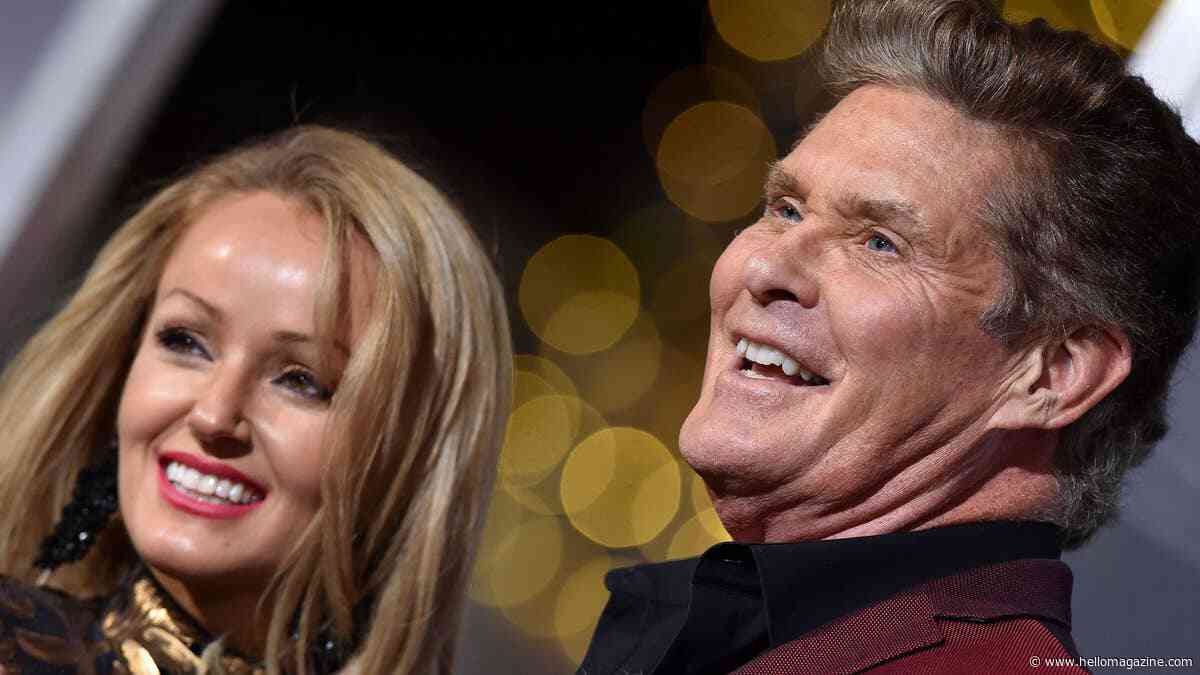 David Hasselhoff, 74, shares rare personal photos with wife Hayley, 47