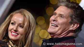 David Hasselhoff, 74, shares rare personal photos with wife Hayley, 47