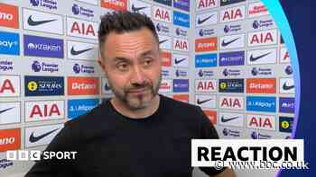 Tottenham need 'blood & fight' not just to play better - de Zerbi