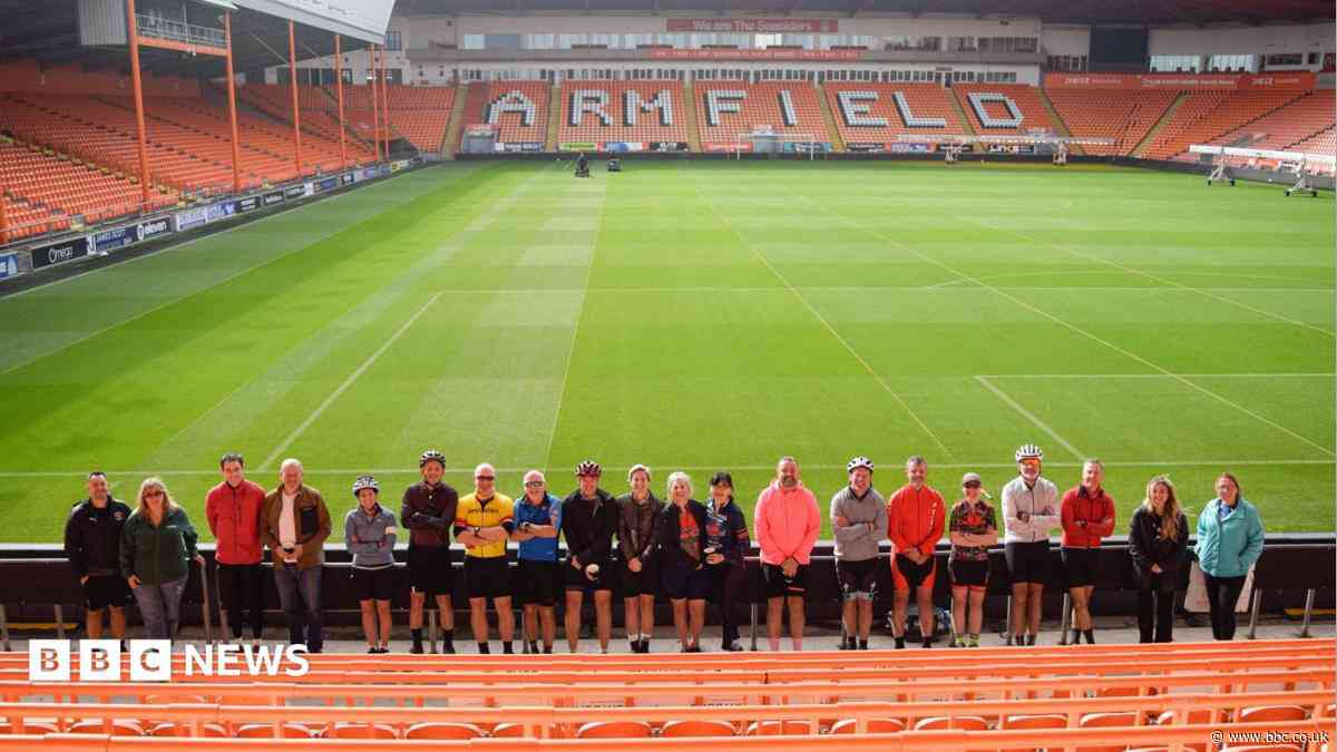 Clinicians complete 140-mile bike ride for charity
