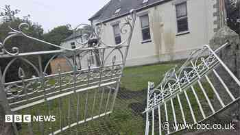 Racially aggravated damage at Islamic centre