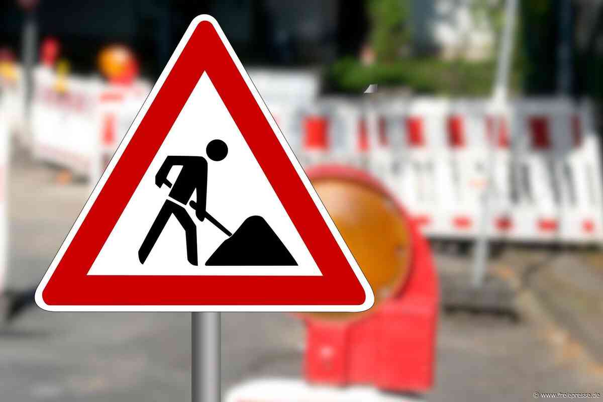 In Zwickau wird die Äußere Zwickauer Straße erneuert