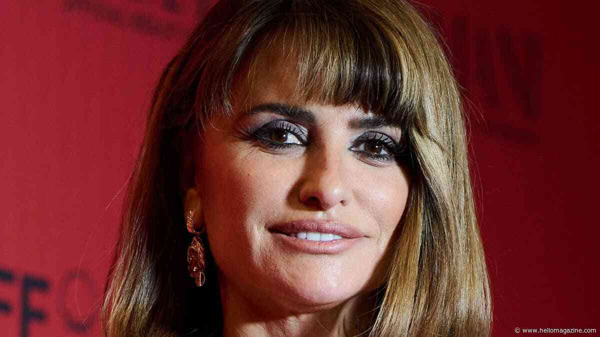 Penelope Cruz, 52, turns heads in a strapless minidress and sky-high heels
