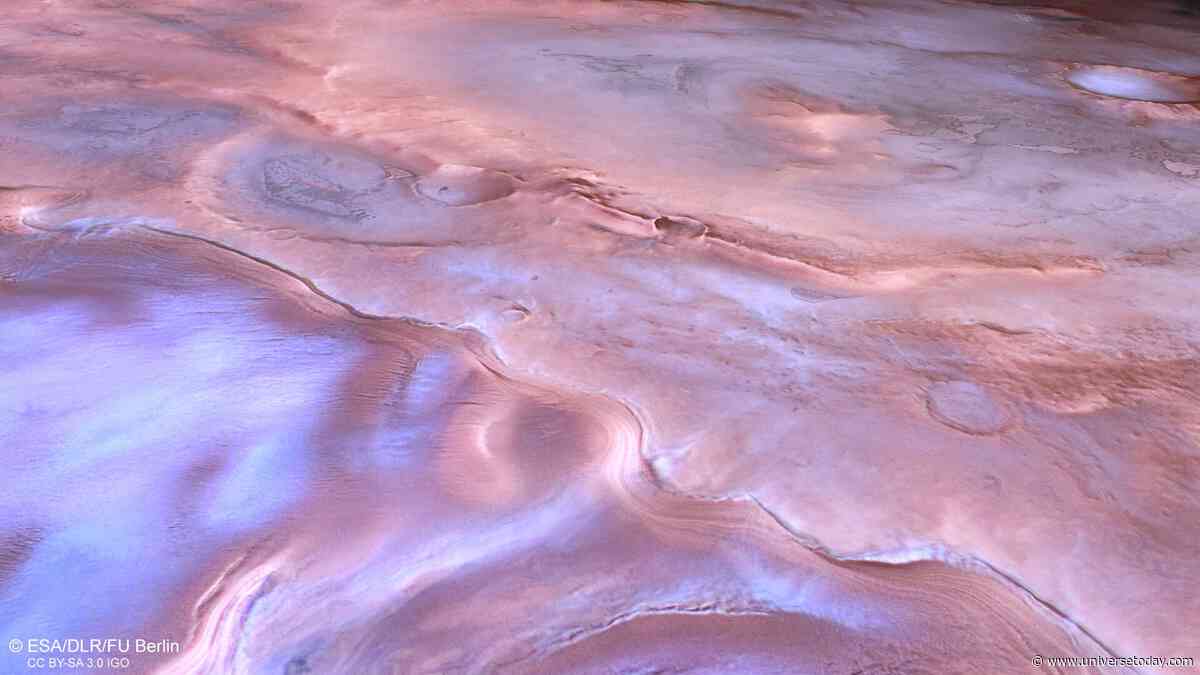 The Red Planet Has a Purple Side