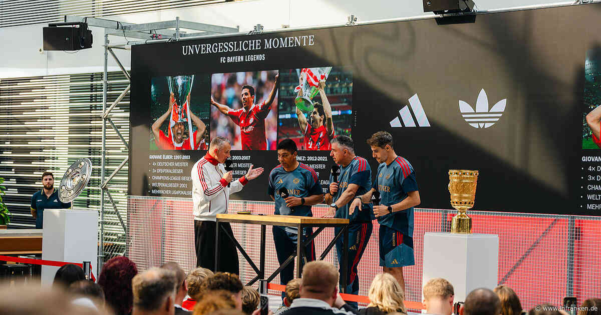 Adidas Herzogenaurach empfängt 17 Fußball-Legenden von Bayern München