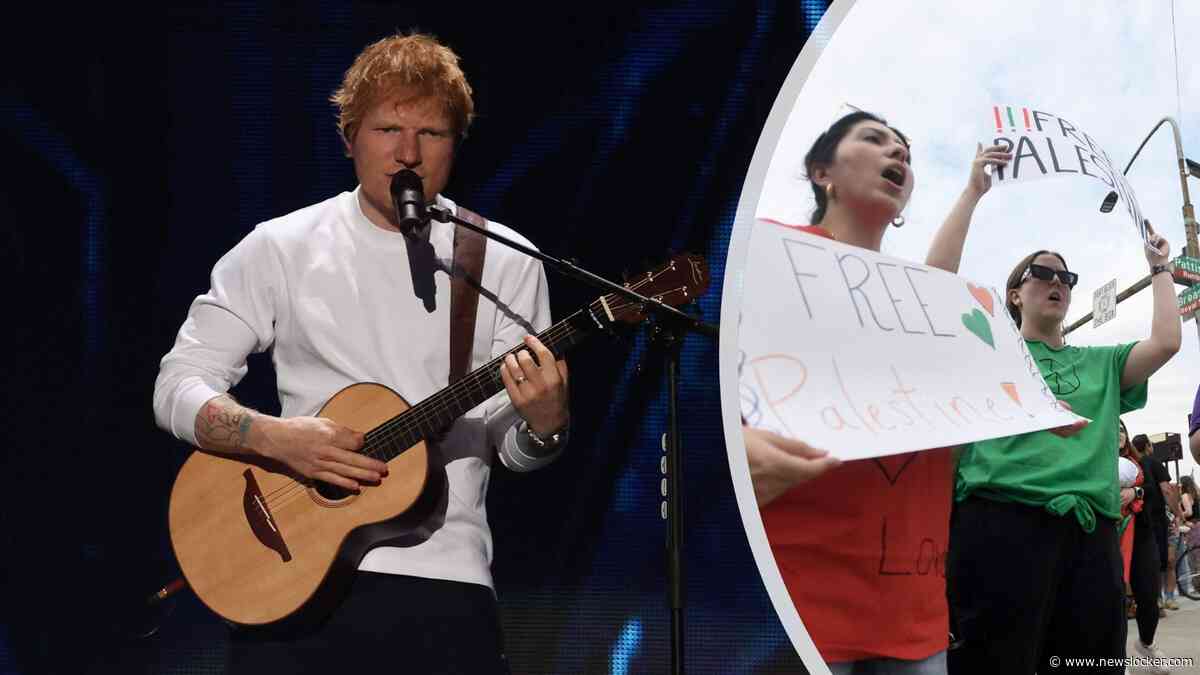Ed Sheeran biedt excuses aan tijdens eerste concert na ophef rond Macklemore: ’Ik maak fouten en het spijt me enorm’