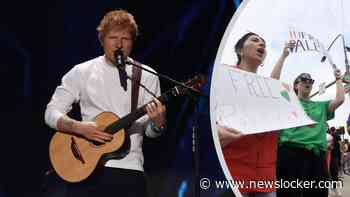 Ed Sheeran biedt excuses aan tijdens eerste concert na ophef rond Macklemore: ’Ik maak fouten en het spijt me enorm’
