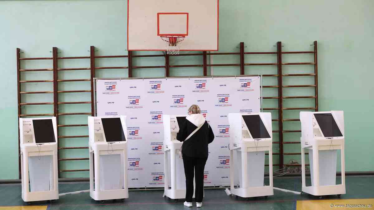 Duma-Wahl in Russland endet: Der Wahlsieger steht wohl jetzt schon fest