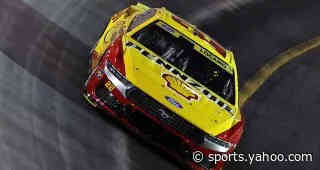 Joey Logano emerges from wild finish to win Bristol Night Race; Blaney, Hocevar brawl
