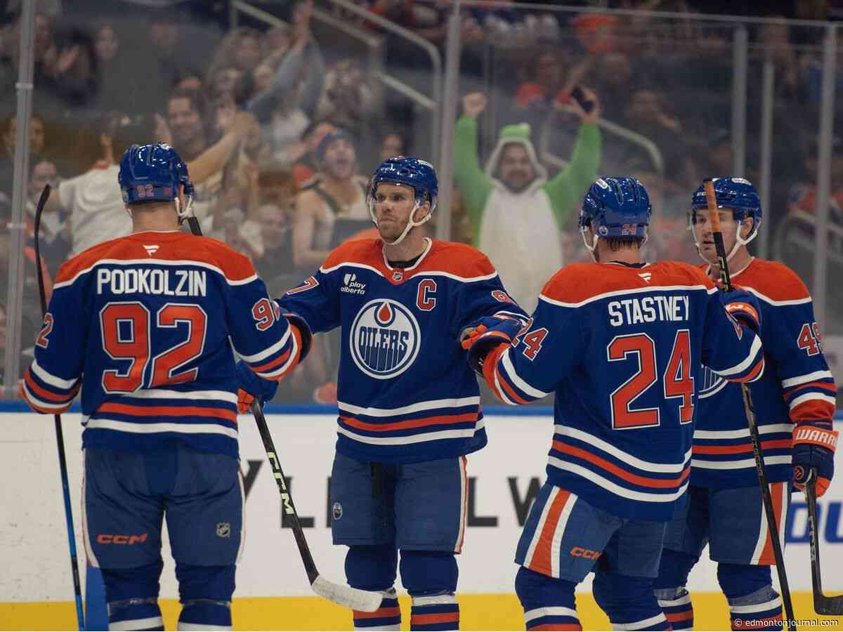 A goal and a warm welcome as Alex Formenton shines in Edmonton Oilers debut