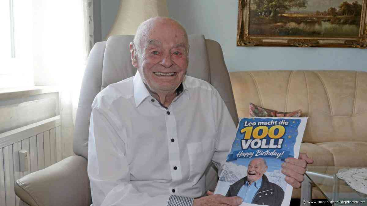 Einen Hausarzt hat er seit Jahren nicht mehr: Dieser 100-jährige Augsburger ist ein Lebemann