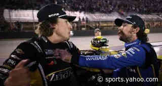 Blaney, Hocevar trade punches on pit road after late Bristol contact