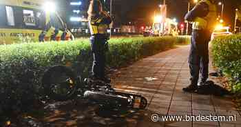 Fatbiker gewond bij eenzijdig ongeval in Breda, traumahelikopter landt op KMA-terrein