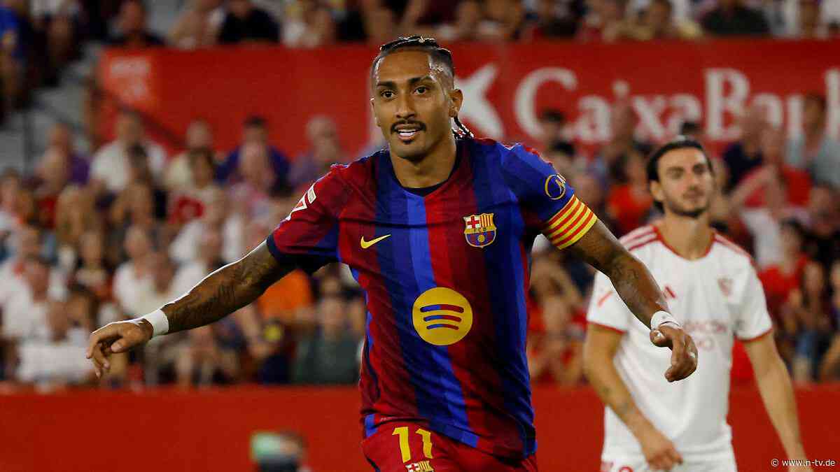 Wieder Dreierpack: Hattrick-Gigant Raphinha bringt Barcelona ins Schwärmen