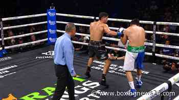 Marco Verde Batters Guillermo Hernandez in Fifth Round Stoppage