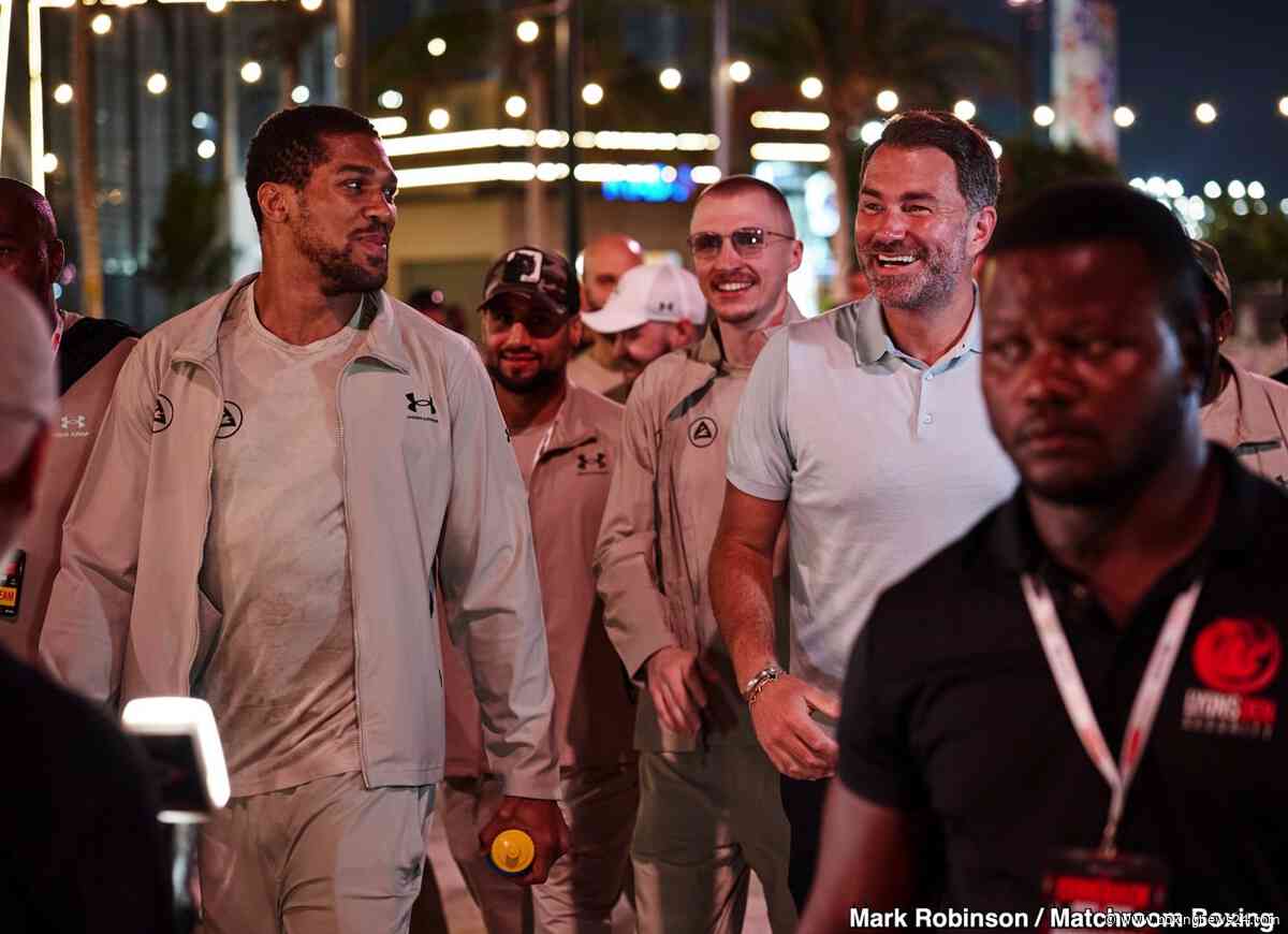 Anthony Joshua vs Tyson Fury: Announcement Promised Next Week