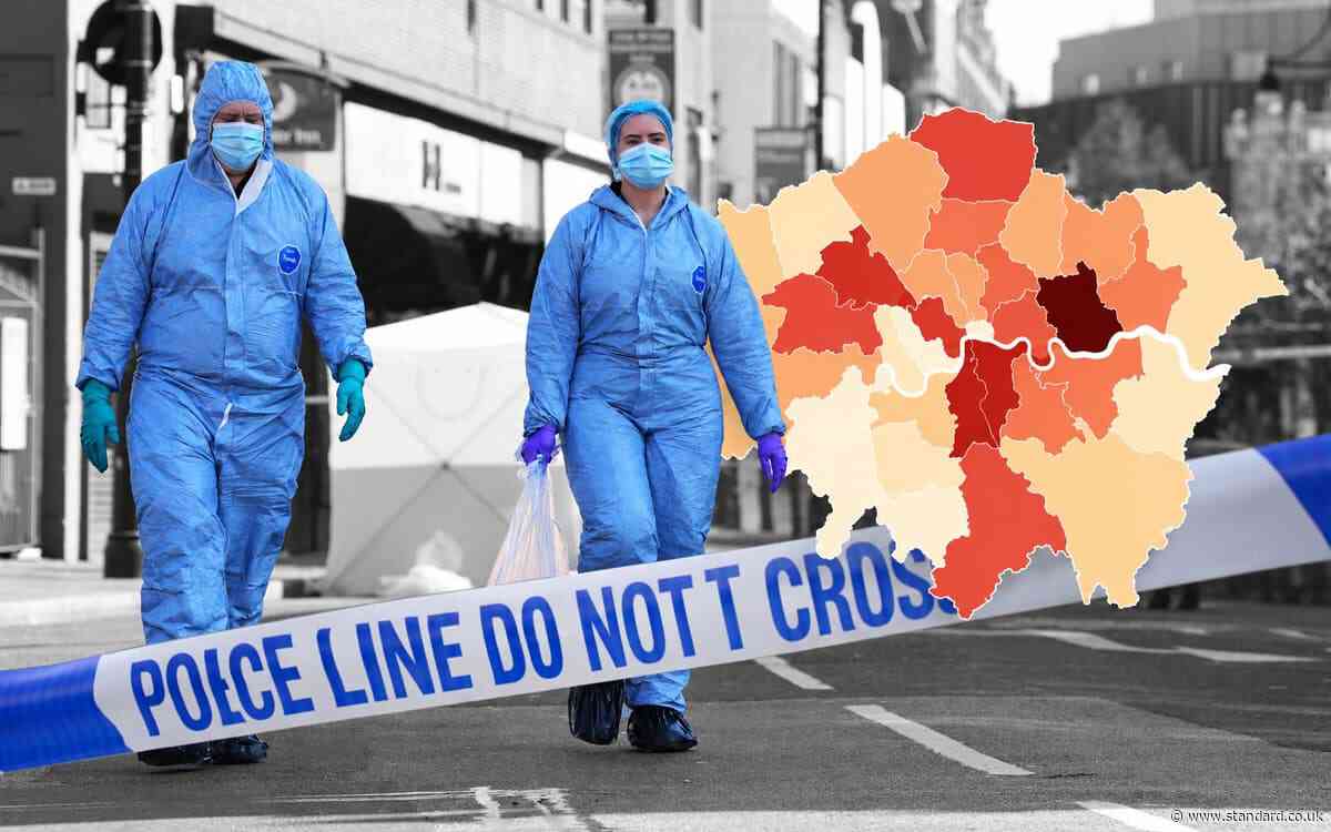 Revealed: London's hotspots for knife crime - how bad is it in your area?