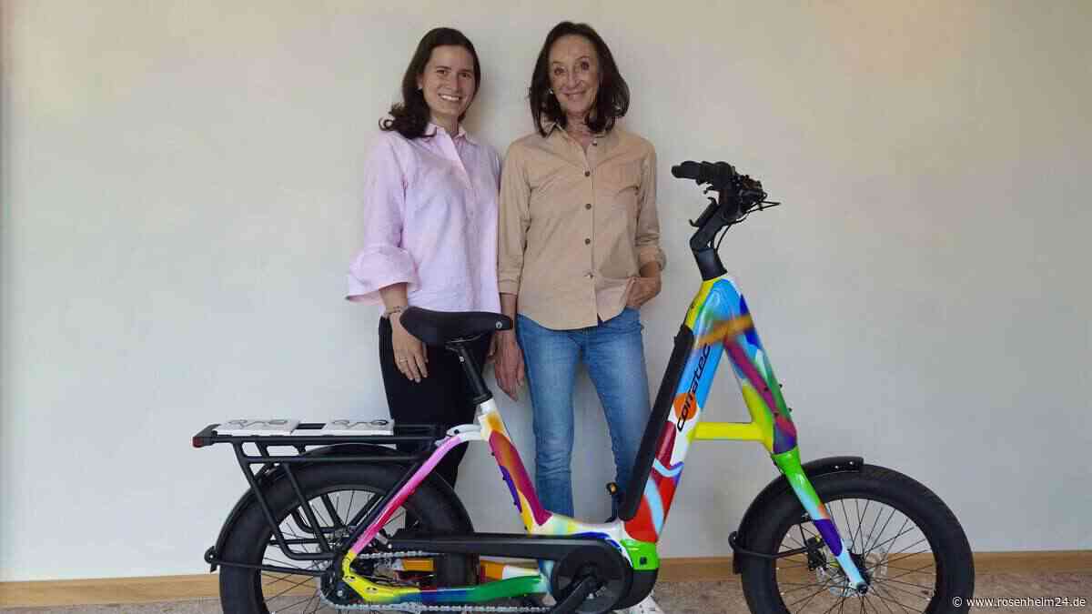 Abstrakte Kunst trifft E-Bike: Wie ein Raublinger Fahrrad auf den Philippinen hilft