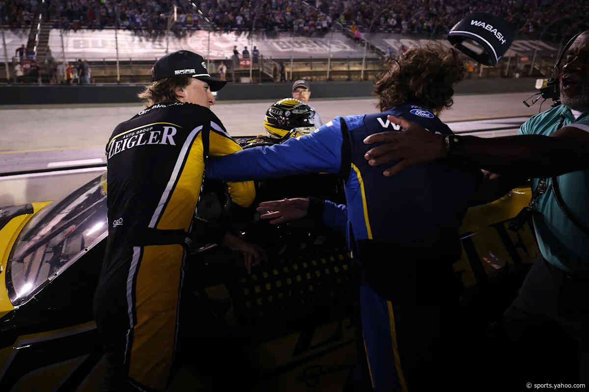 NASCAR fans react to the Carson Hocevar vs Ryan Blaney fight