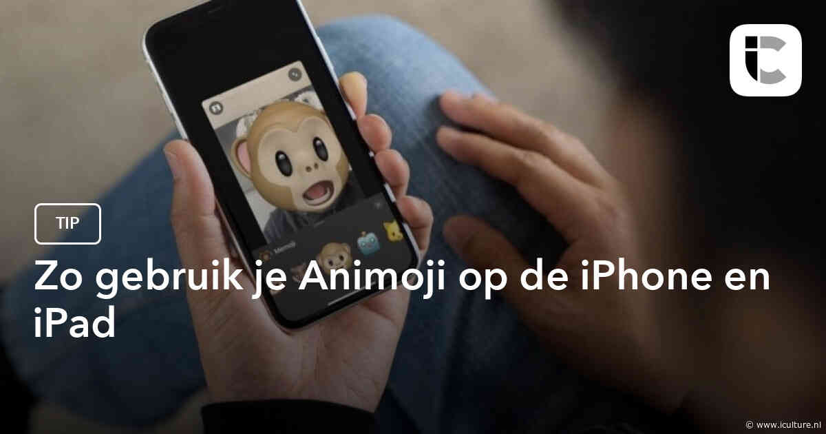 Zo gebruik je Animoji op de iPhone en iPad