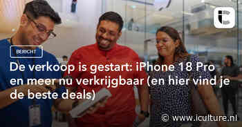 De verkoop is gestart: iPhone 18 Pro en meer nu verkrijgbaar (en hier vind je de beste deals)