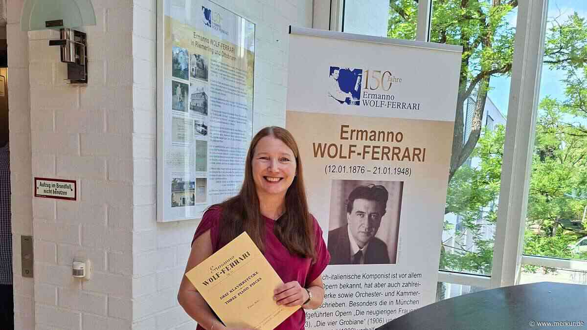 Einst weltberühmter Komponist hier nicht vergessen: Ottobrunn ehrt Ermanno Wolf-Ferrari