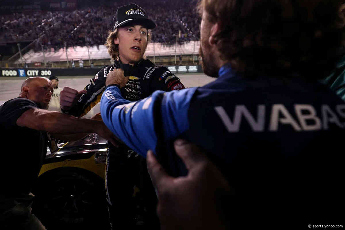 Ric Flair told drivers to take their helmets off and fight; NASCAR delivered