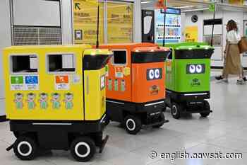Japan's Busiest Rail Station Tests Robot Bins