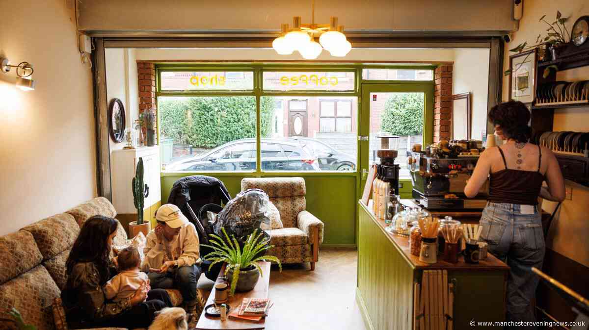 No airs and graces, this Stockport cafe is just like stepping into your gran's front room