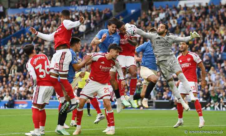 Perfect Arsenal start ends after disastrous afternoon at Brighton