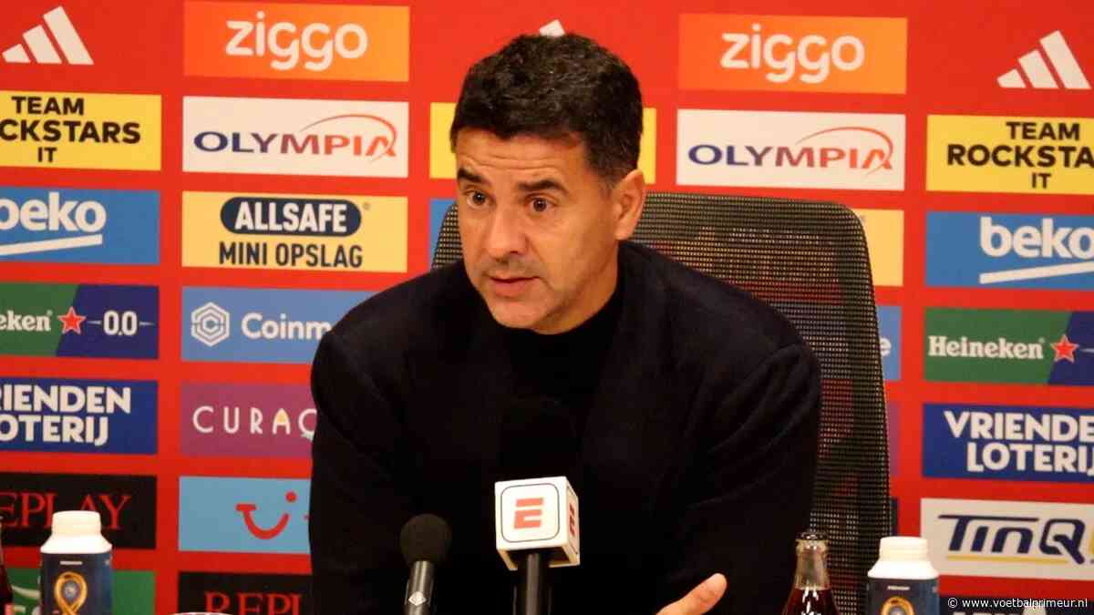 Míchel verklaart keuze in Ajax-opstelling: 'Wist dat zij agressief zouden spelen'