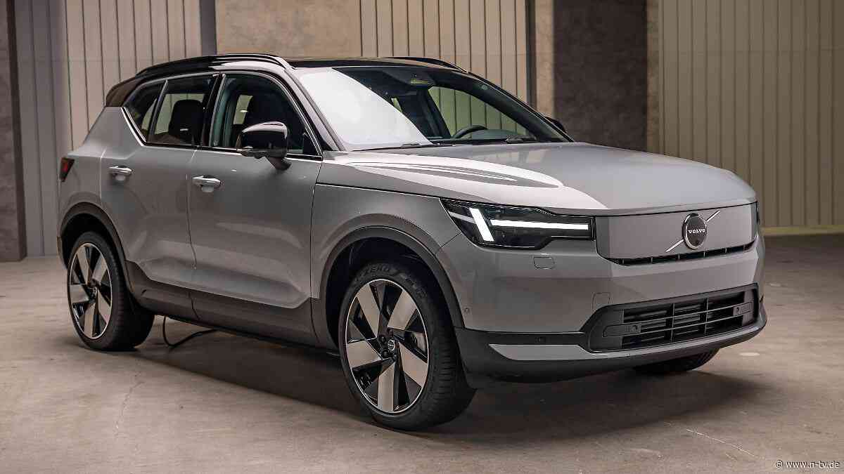 Straffende Kosmetik : Volvo XC40 und EX40 erhalten mehr Assistenz und frische Optik