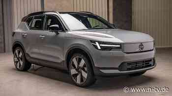 Straffende Kosmetik : Volvo XC40 und EX40 erhalten mehr Assistenz und frische Optik