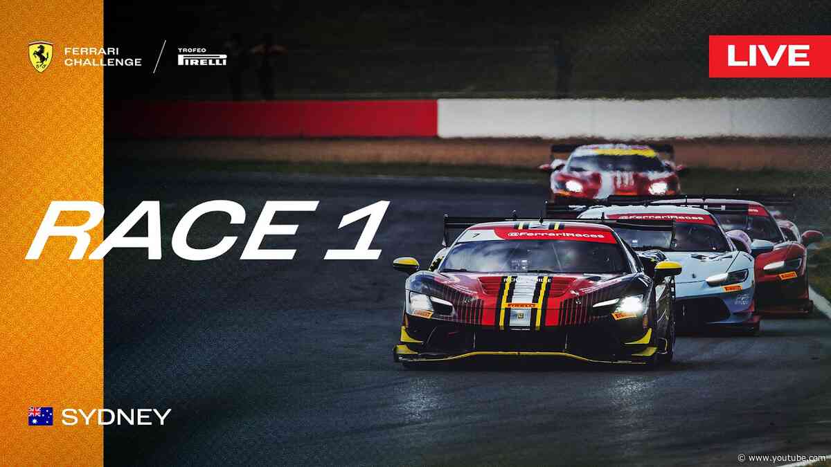 LIVE Ferrari Challenge Australasia - Sydney Motorsport Park, Race 1