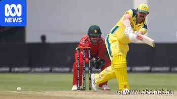 ODI live: Aussies looking for series sweep against Zimbabwe