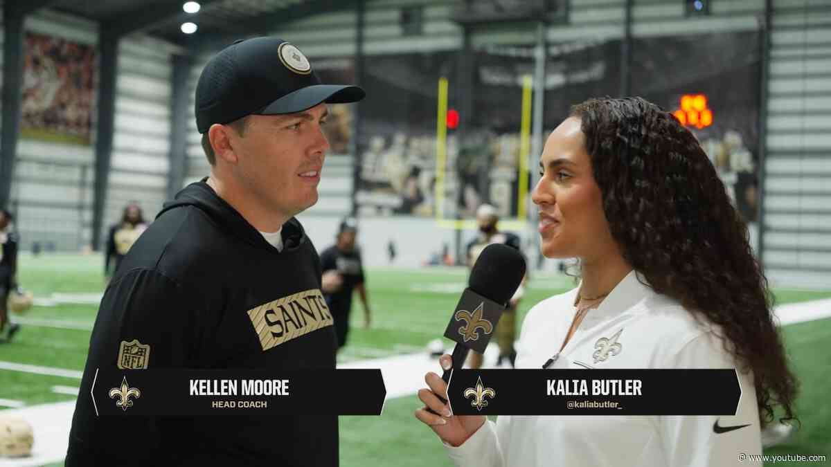 Exclusive: Saints HC Kellen Moore Previews Week 2 at Ravens