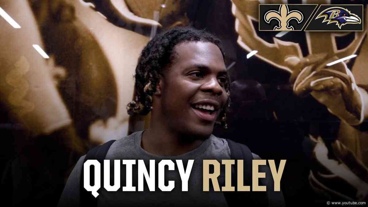 Quincy Riley on Ravens offense, Lamar Jackson | Saints vs. Ravens 2026 NFL Week 2