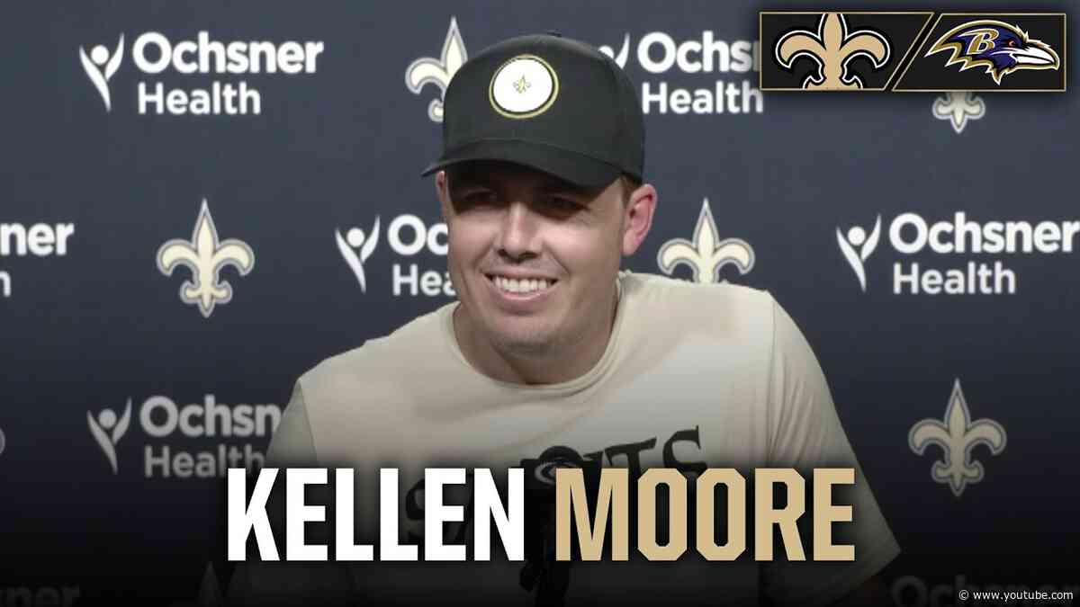 Kellen Moore on injury report, Colby Wooden | Saints vs. Ravens 2026 NFL Week 2