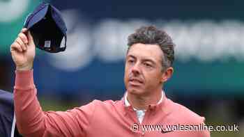 What time is Rory McIlroy teeing off today at BMW PGA Championship?