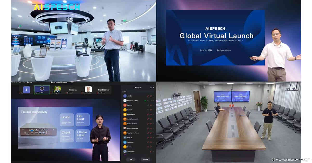Global Online Debut for AISpeech's New Products For Education and Conferencing