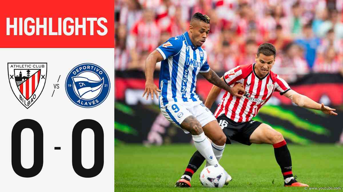 Highlights | Athletic Club 0-0 Deportivo Alavés | LaLiga 2026/27 J7